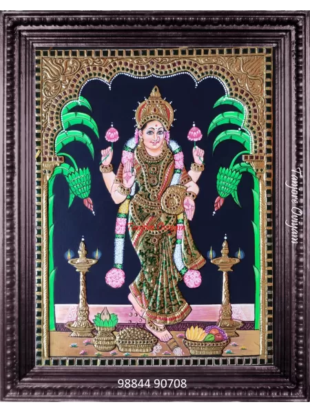  Grahalakshmi Tanjore painting